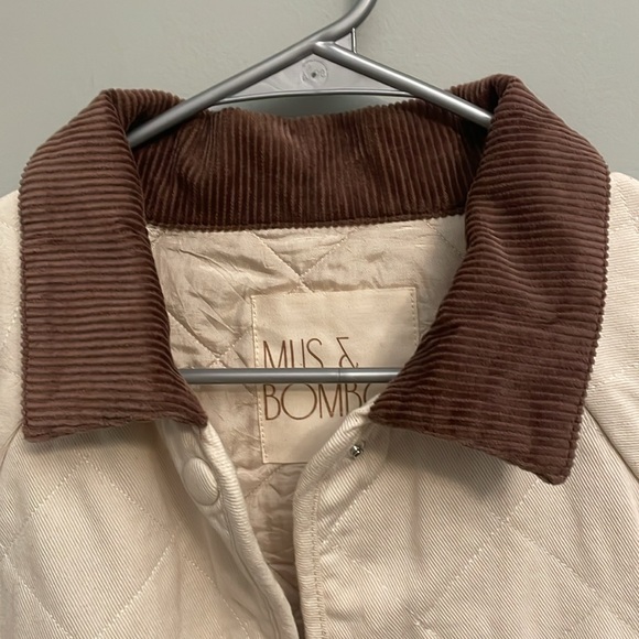 Mus & Bombon Twill Jacket NWT - Picture 3 of 9